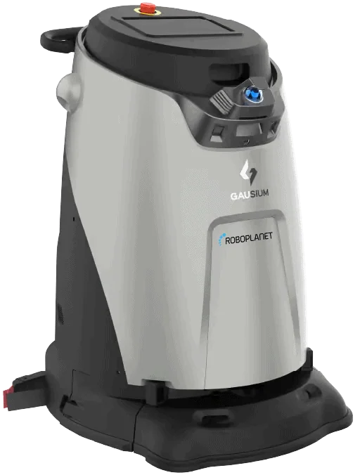 Gausium Omnie von RoboPlanet mit Sauglippe