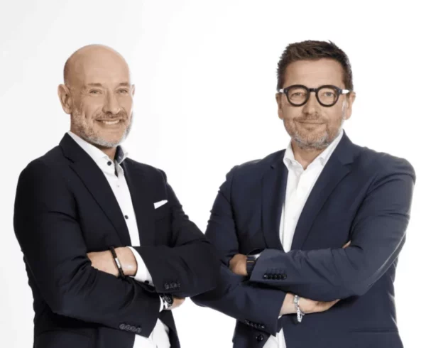 RoboPlanet Geschäftsführung Axel Banoth und Andre Pflüger