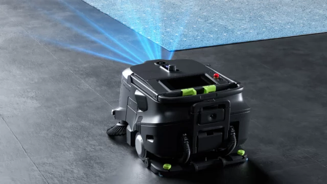 Pudu MT1 Vac von RoboPlanet Hartbodenreinigung und Teppichreinigung mit Sensoren