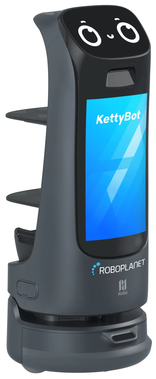 Pudu KettyBot von RoboPlanet als schmaler Freisteller