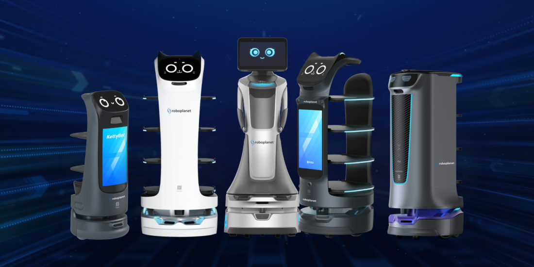 Grafik mit Servicerobotern von RoboPlanet