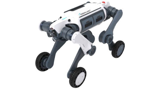 Sicherheitsroboter Inmotion Puma von RoboPlanet als Freistellerbild