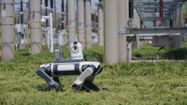 Sicherheitsroboter Inmotion Puma von RoboPlanet mit Kamerasystem